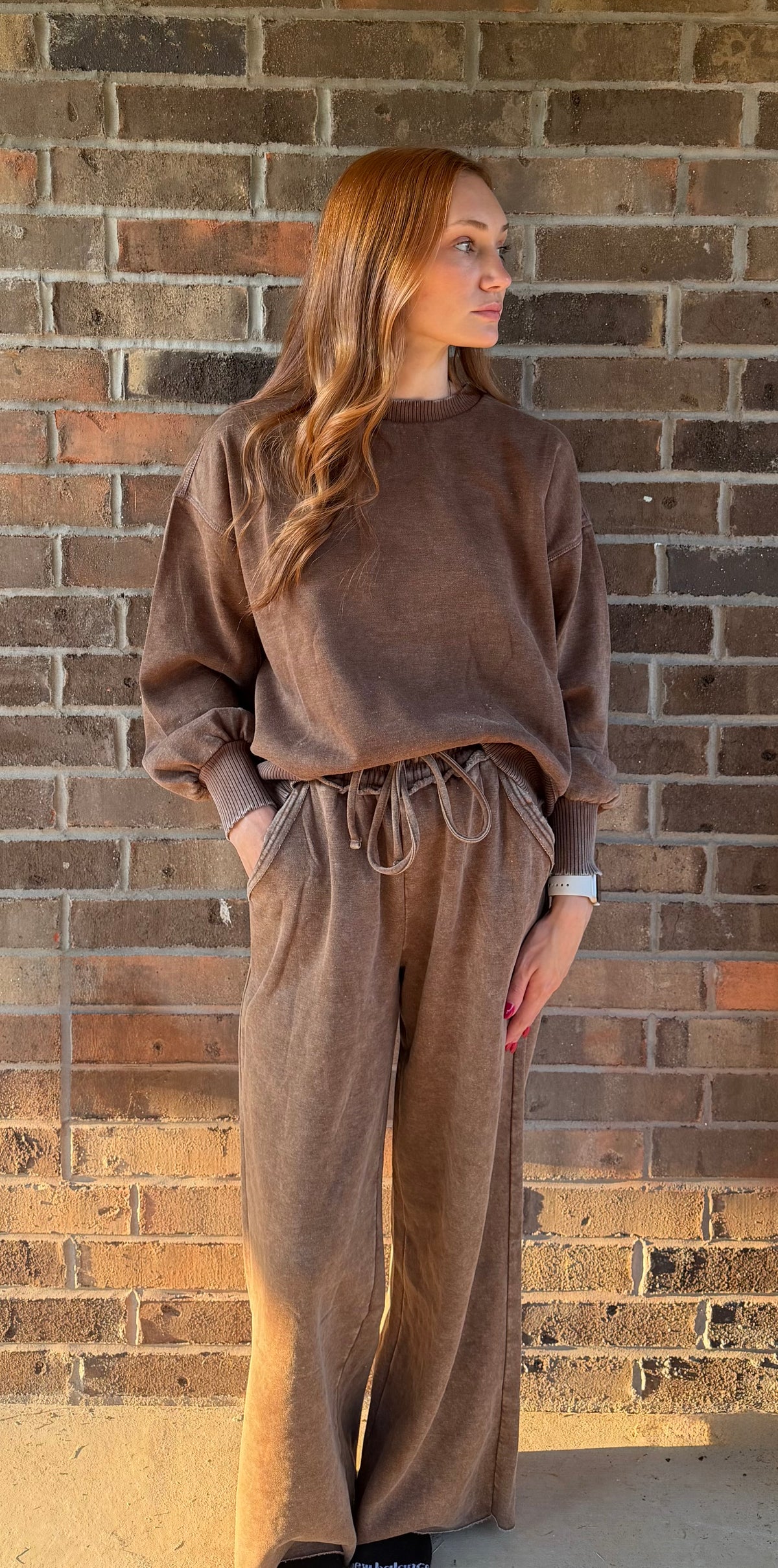Mocha Sweat Set