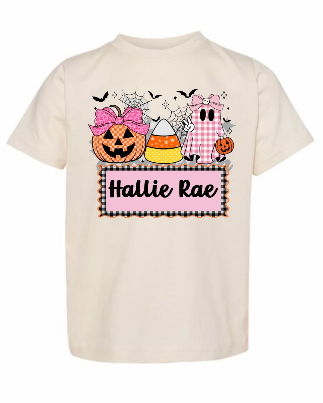 *PREORDER* Kids Ivory Halloween Custom T-Shirt