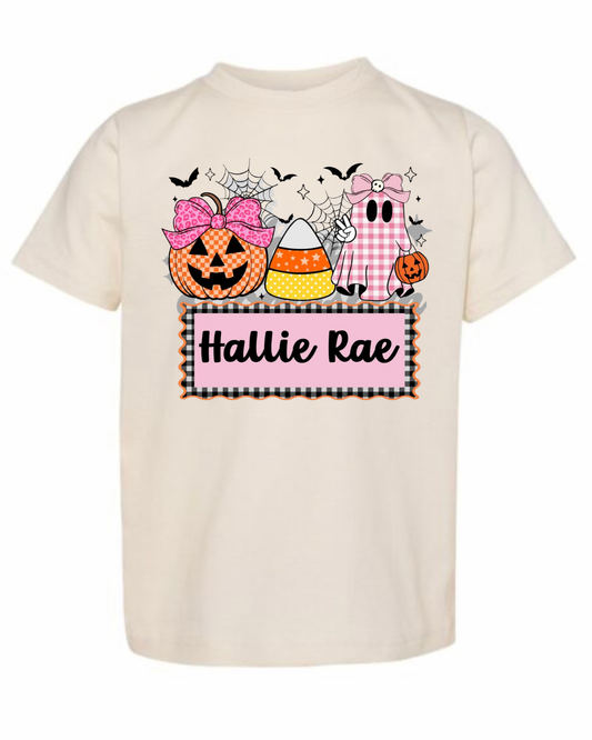 *PREORDER* Kids Ivory Halloween Custom T-Shirt
